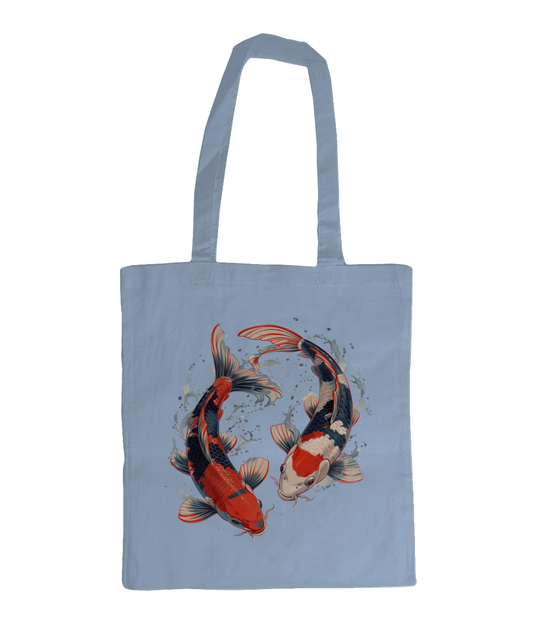 Bag 100% Cotton Koi Fish