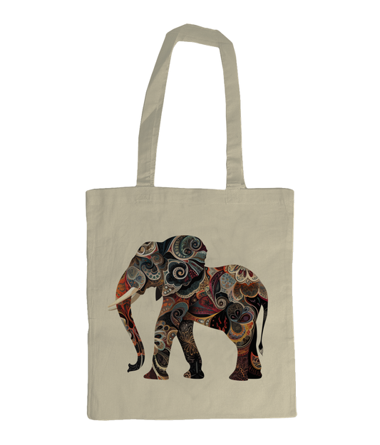 Bag 100% Cotton Elephant