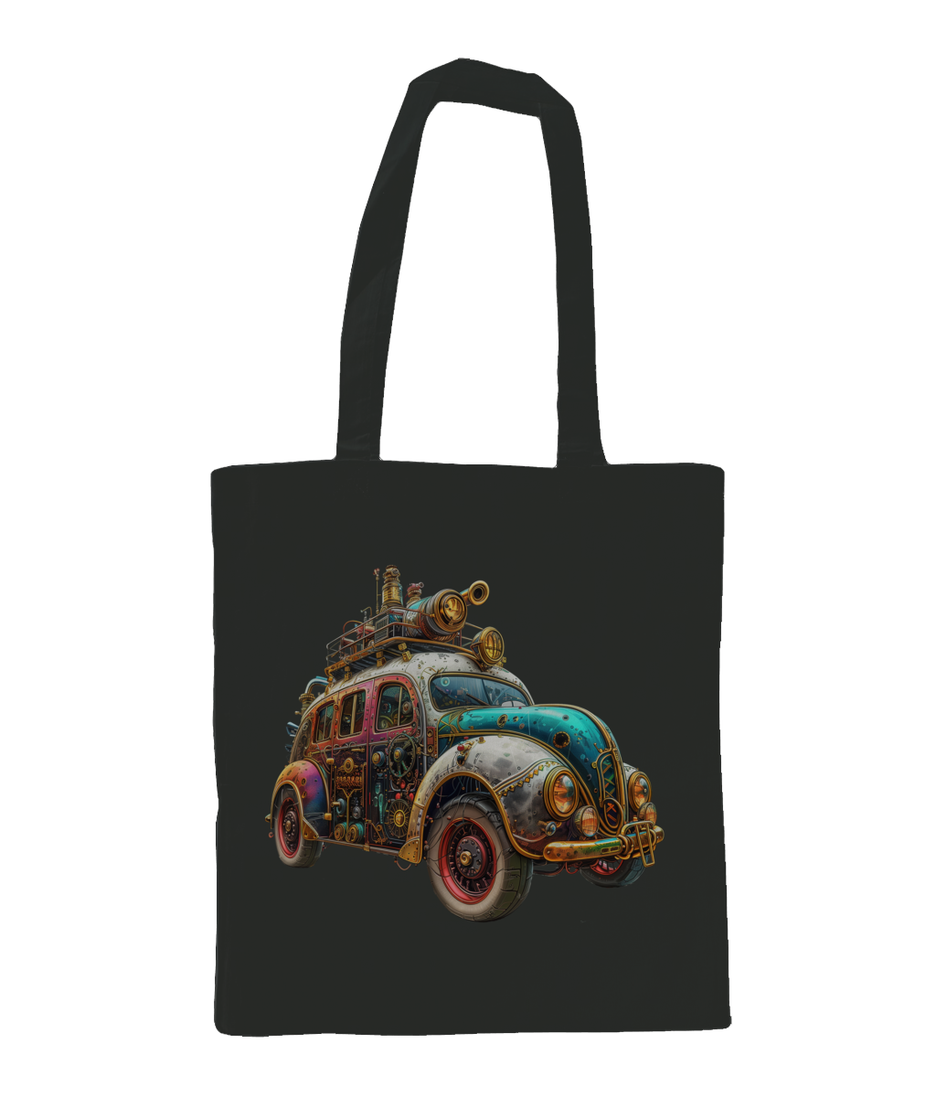 Tas 100% Katoen Steampunk Auto