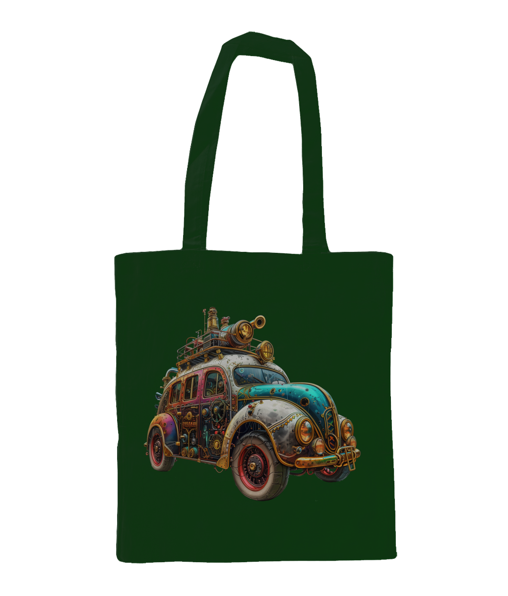 Tas 100% Katoen Steampunk Auto