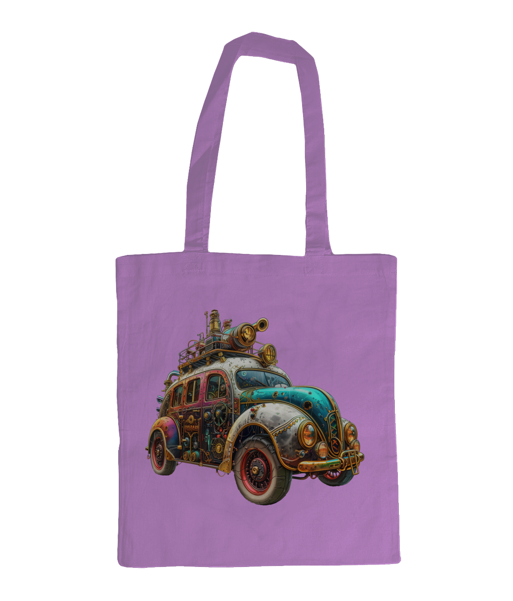 Tas 100% Katoen Steampunk Auto