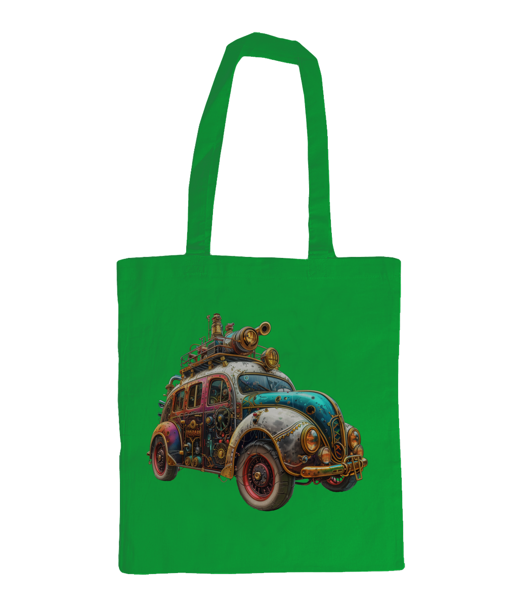 Tas 100% Katoen Steampunk Auto