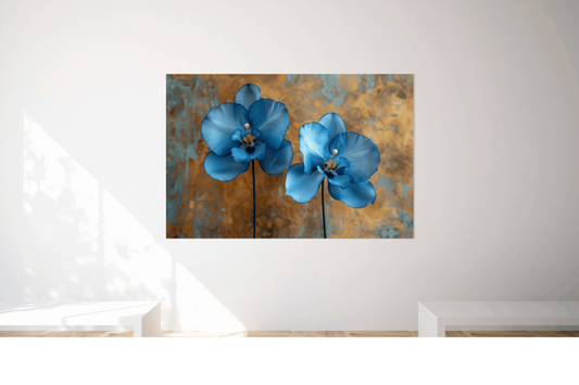 Aluminium :: Blue Orchids