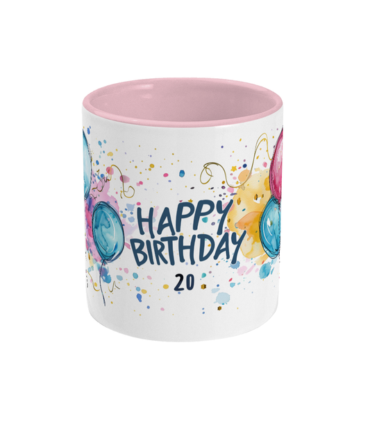 Colored Mug Happy Birthday 20