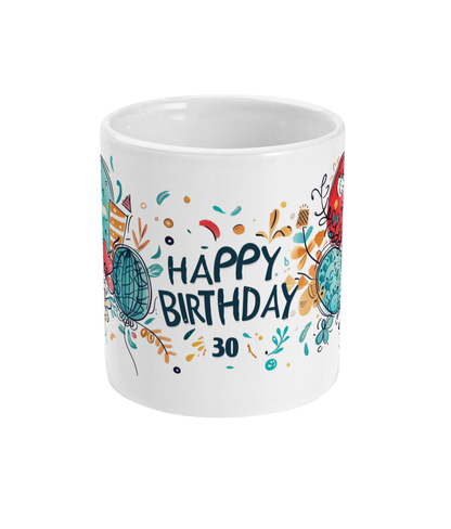 Mug Happy Birthday 30