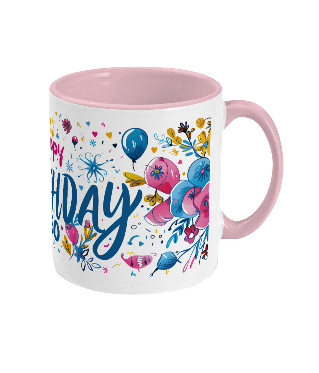 Colored Mug Happy Birthday 60