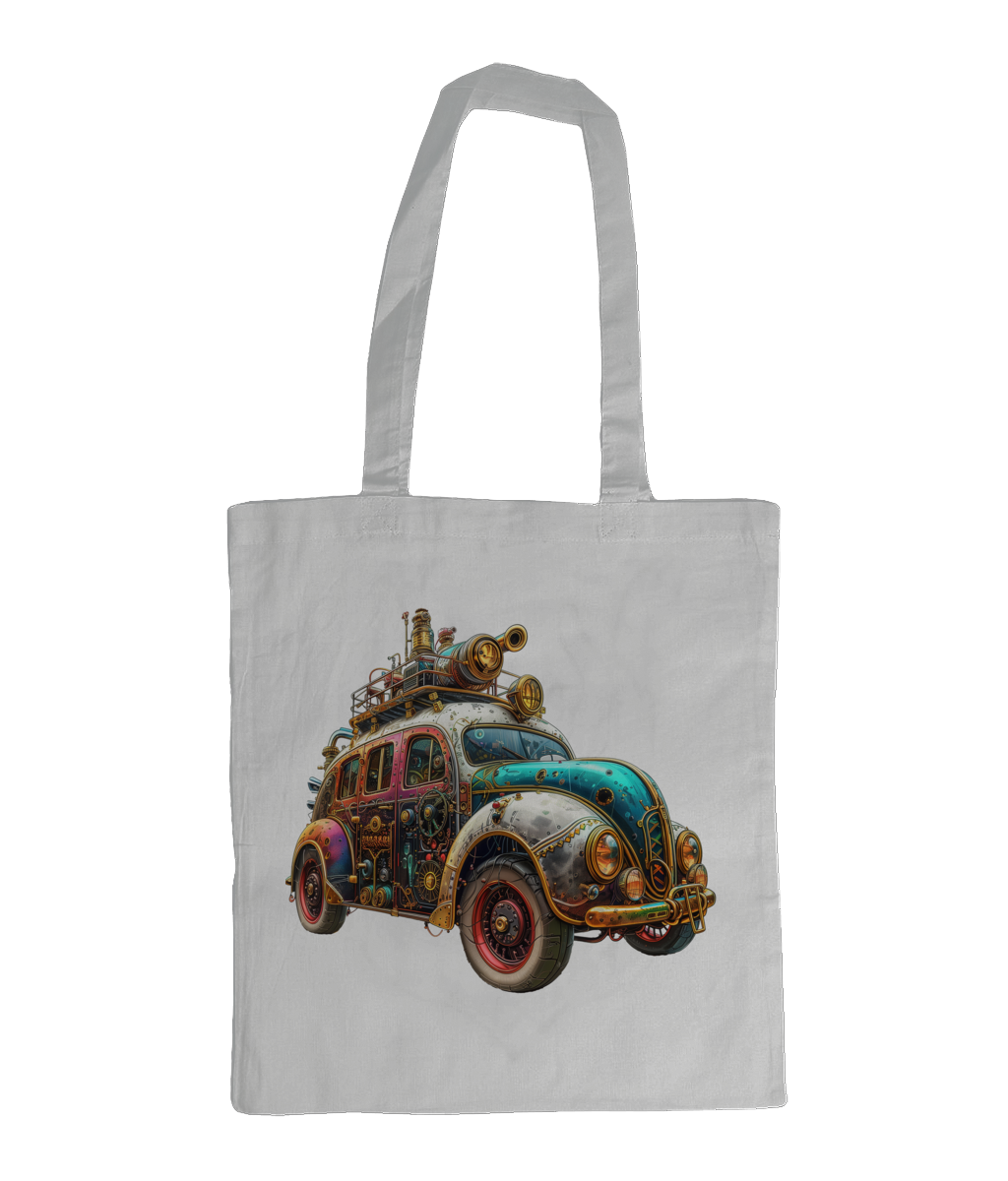 Tas 100% Katoen Steampunk Auto