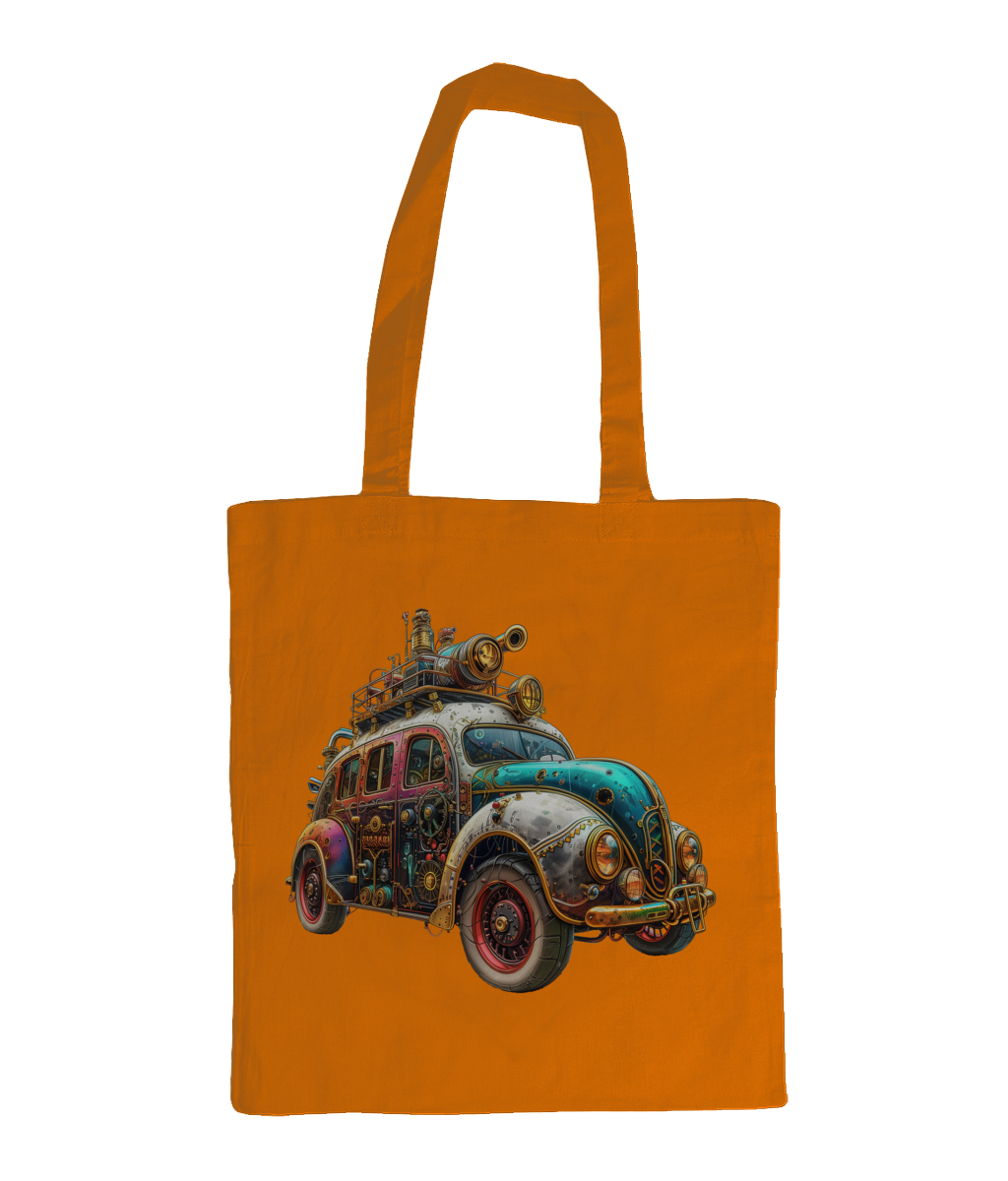 Tas 100% Katoen Steampunk Auto