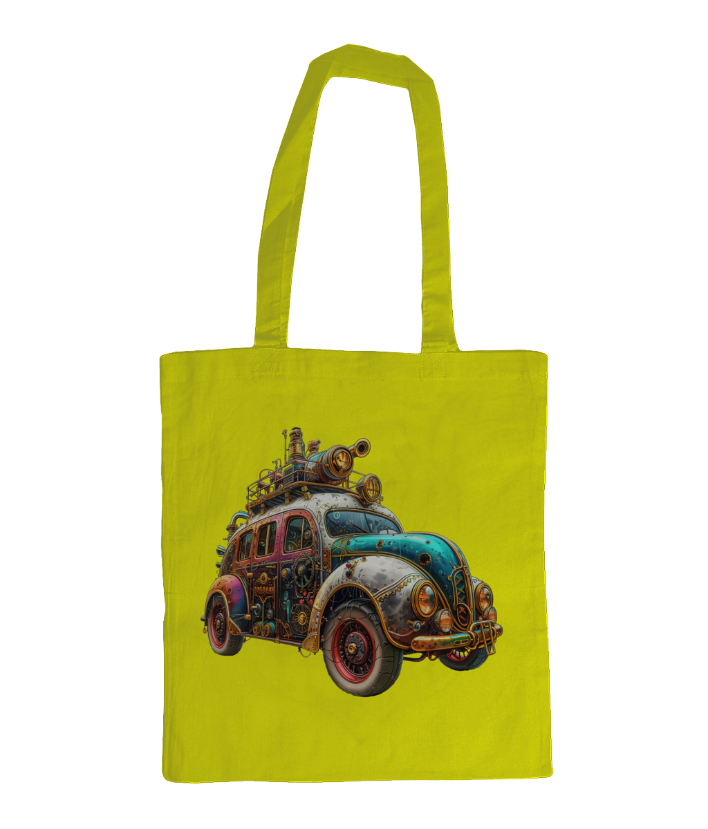 Tas 100% Katoen Steampunk Auto