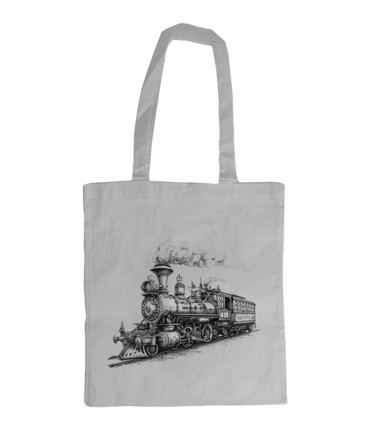 Bag 100% Cotton Train