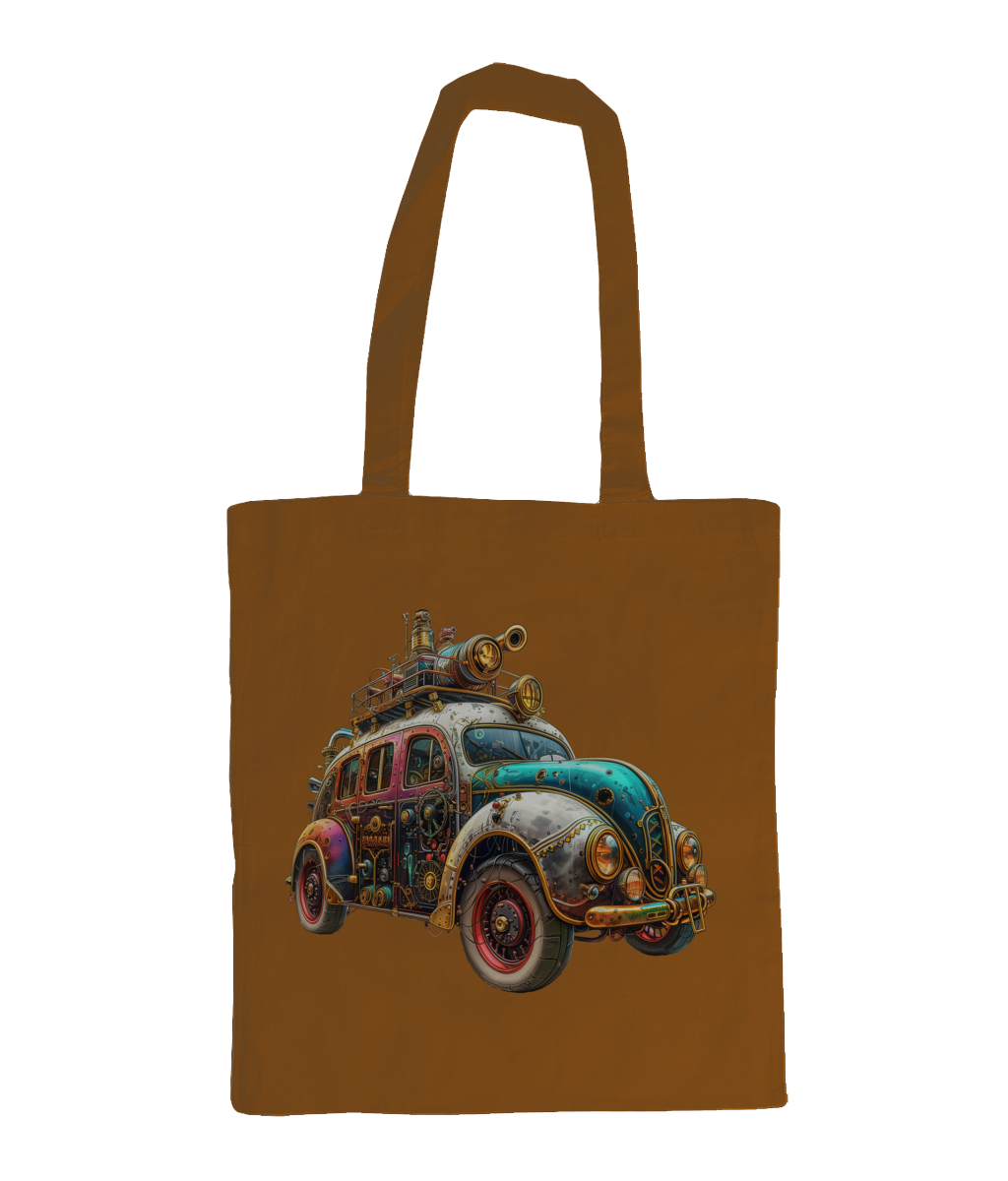 Tas 100% Katoen Steampunk Auto