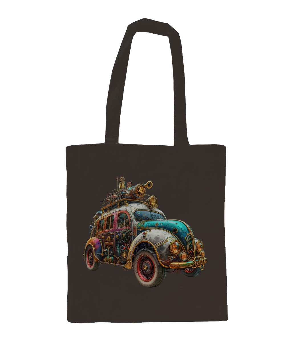 Tas 100% Katoen Steampunk Auto