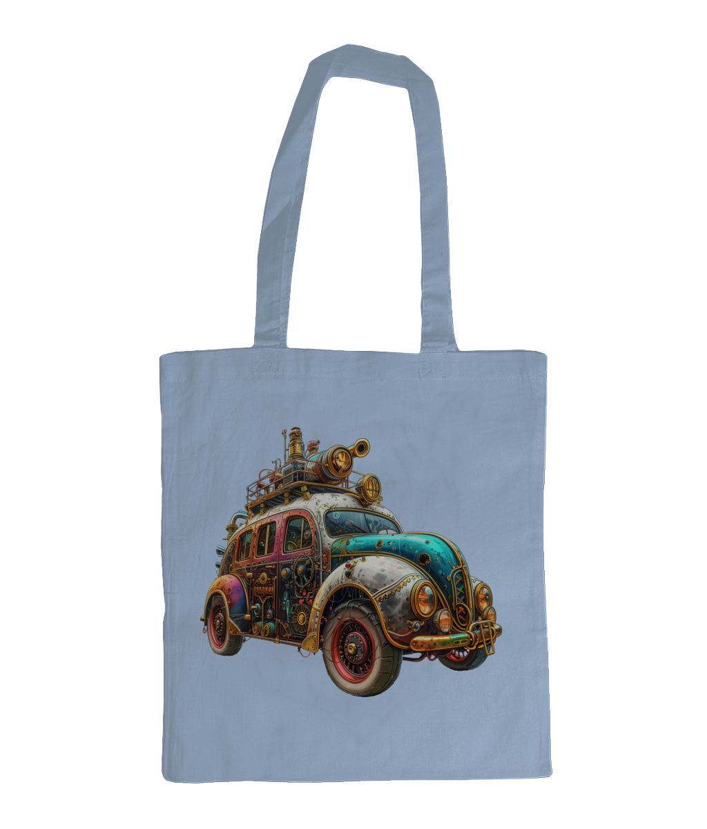 Tas 100% Katoen Steampunk Auto